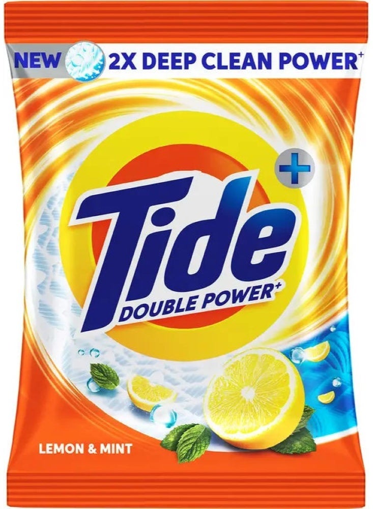 Tide Double Power Lemon & Mint Detergent Powder 1Kg - Image 1